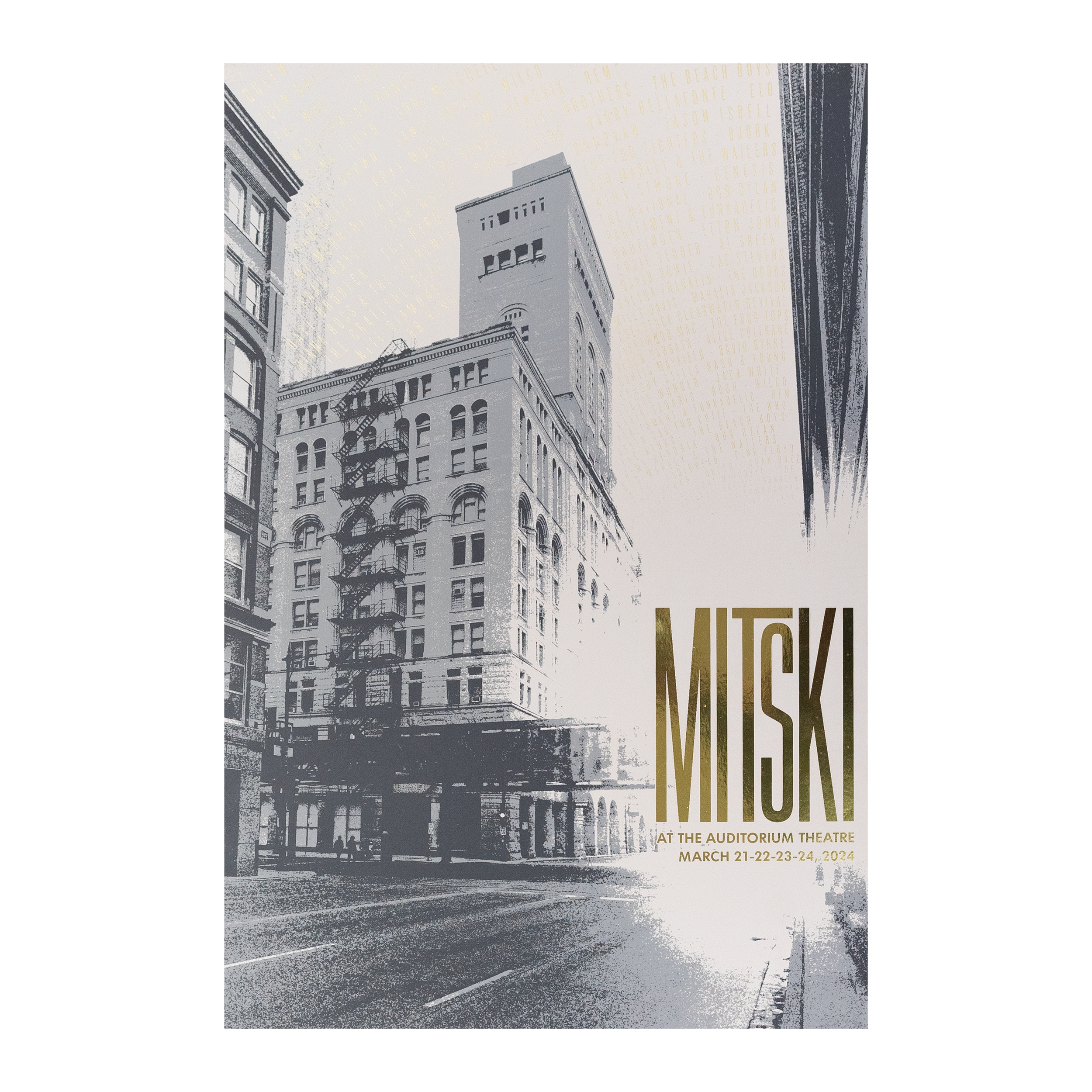 Auditorium Theatre March 2024 Poster