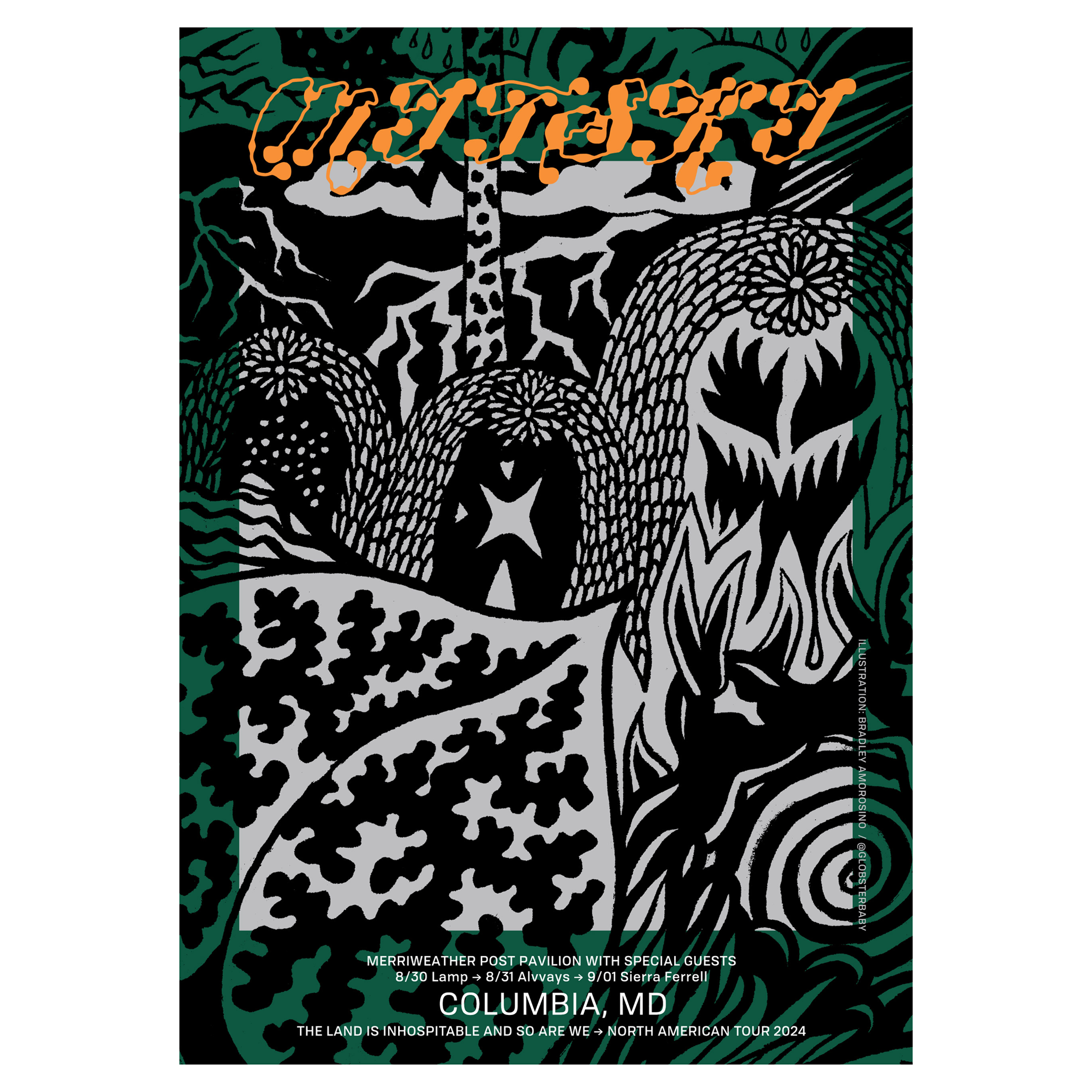 Columbia, MD Tour 2024 Poster