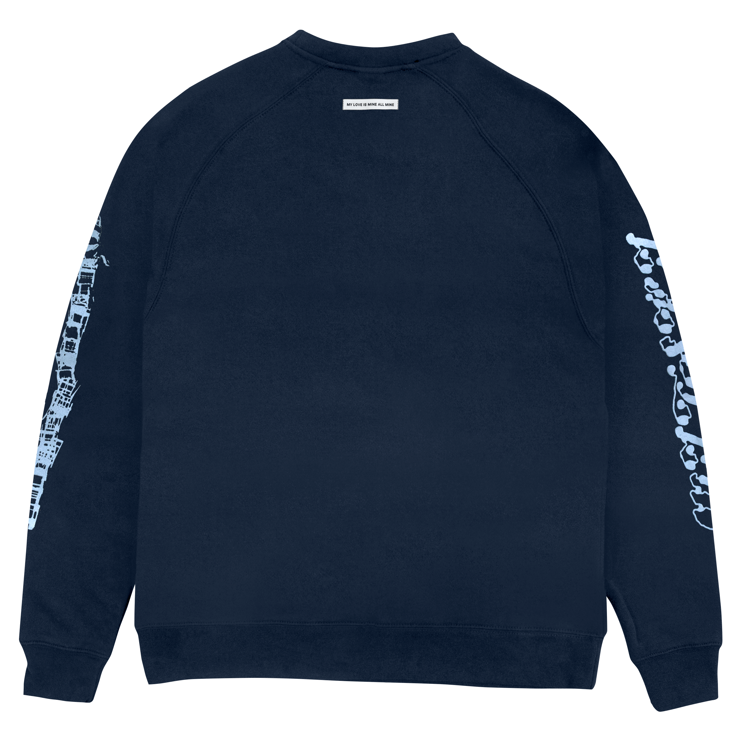 My Love Mine All Mine Raglan Crewneck (Navy)