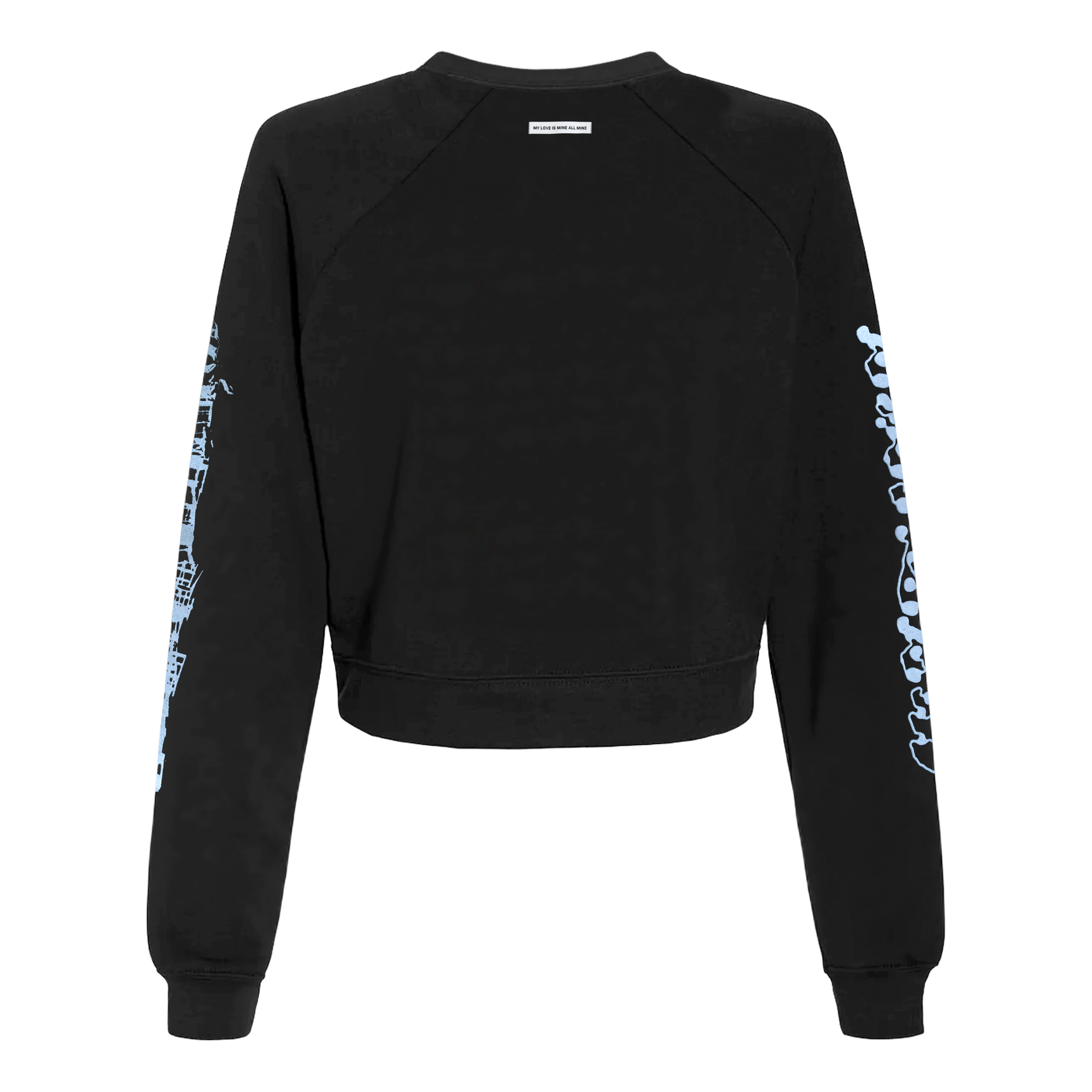 My Love Mine All Mine Cropped Pullover Sweatshirt