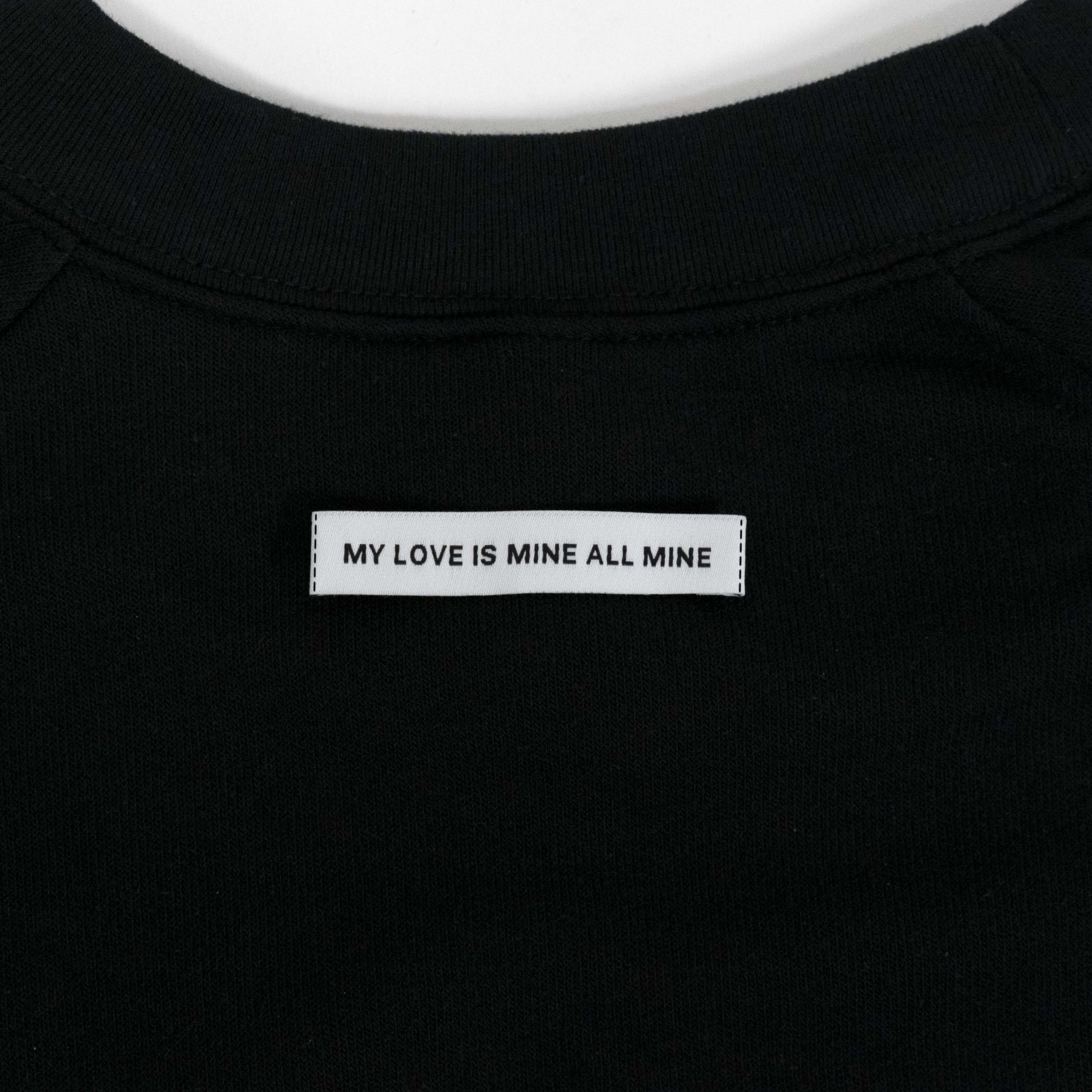 My Love Mine All Mine Cropped Pullover Sweatshirt