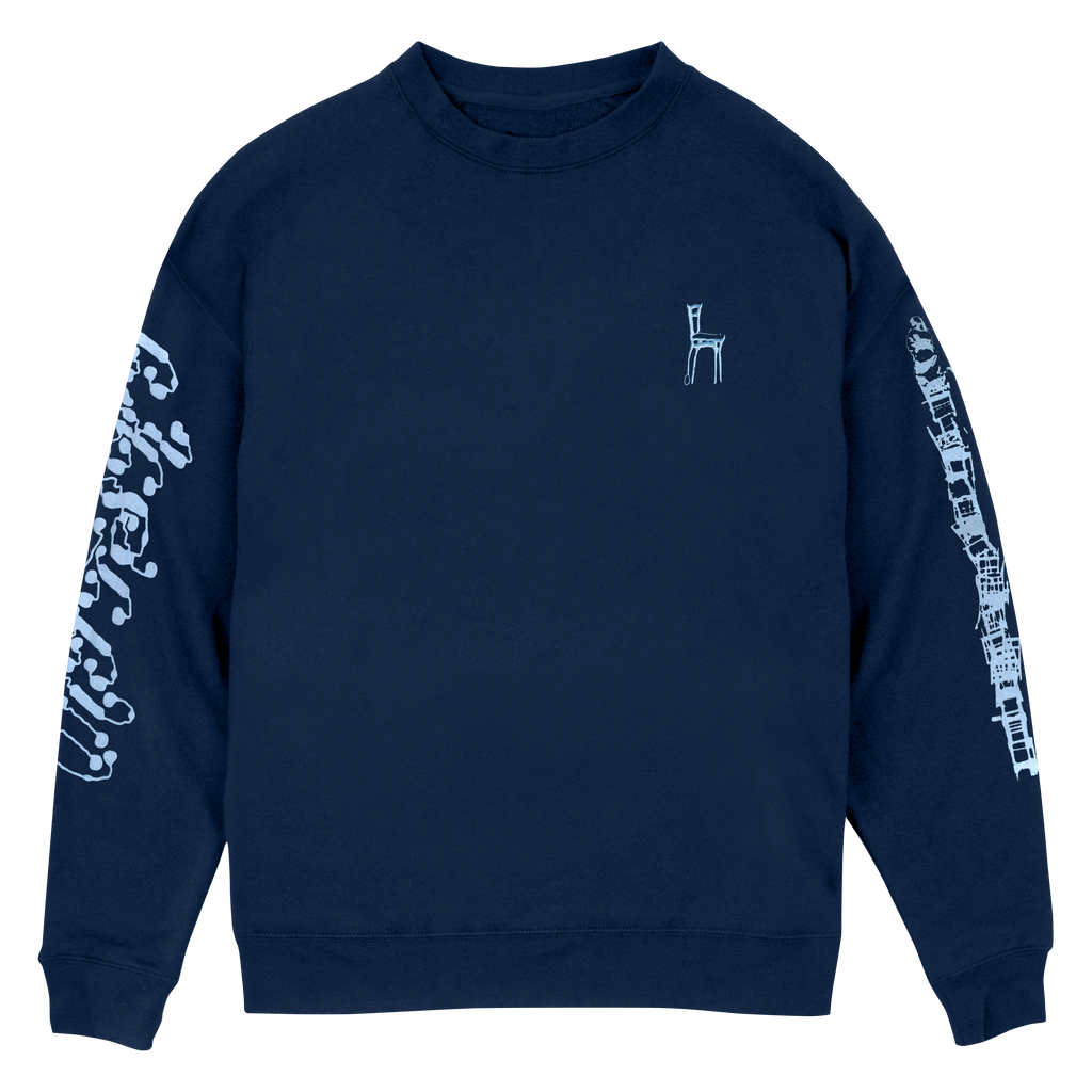 My Love Mine All Mine Drop Shoulder Crewneck (Navy)