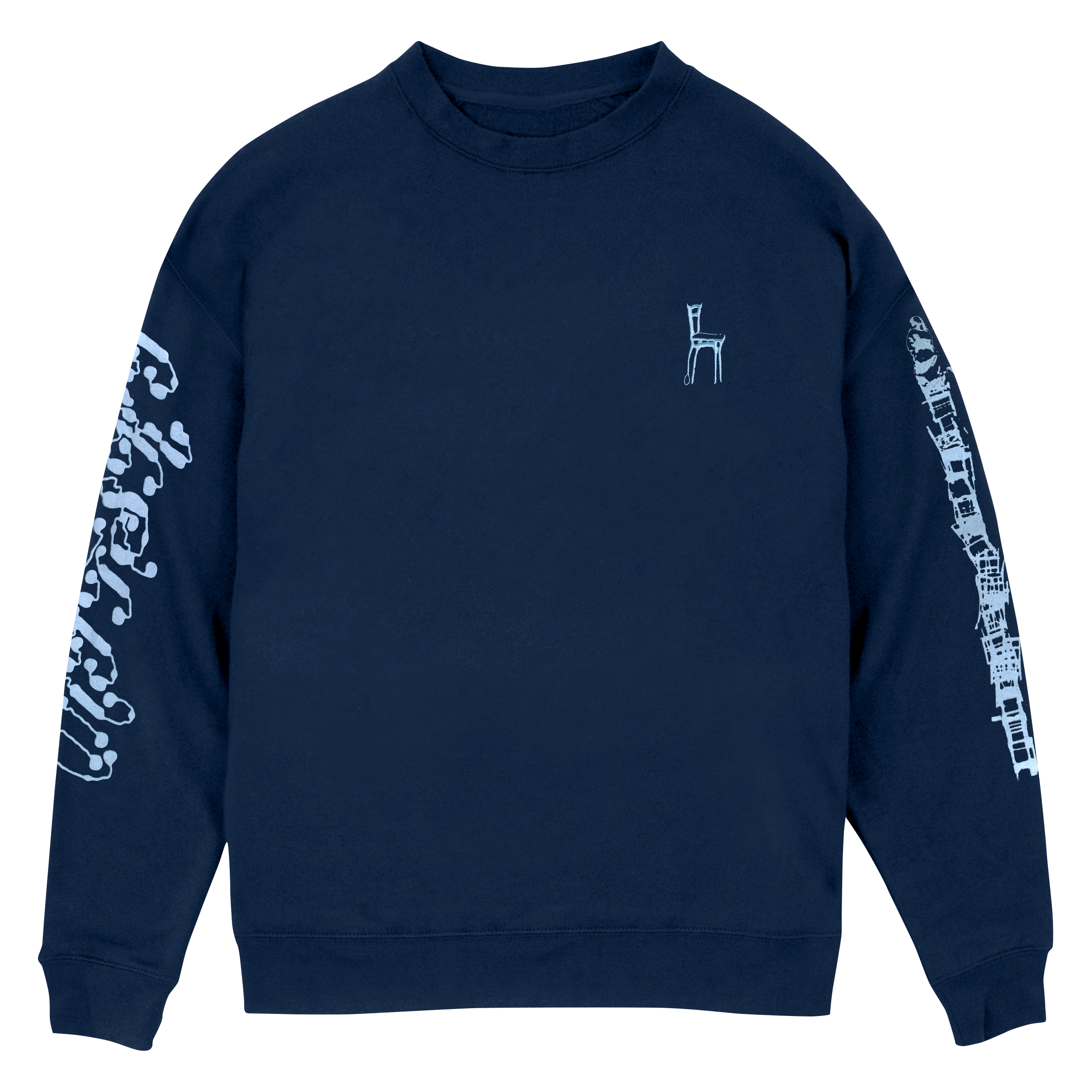 My Love Mine All Mine Drop Shoulder Crewneck (Navy)