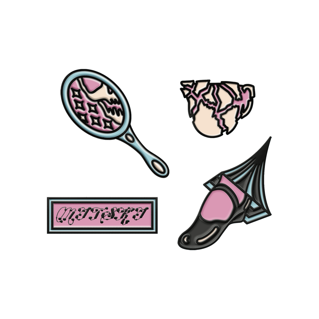 The Land Enamel Pin Set