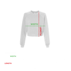 My Love Mine All Mine Cropped Pullover Sweatshirt