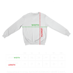 My Love Mine All Mine Drop Shoulder Crewneck (Navy)