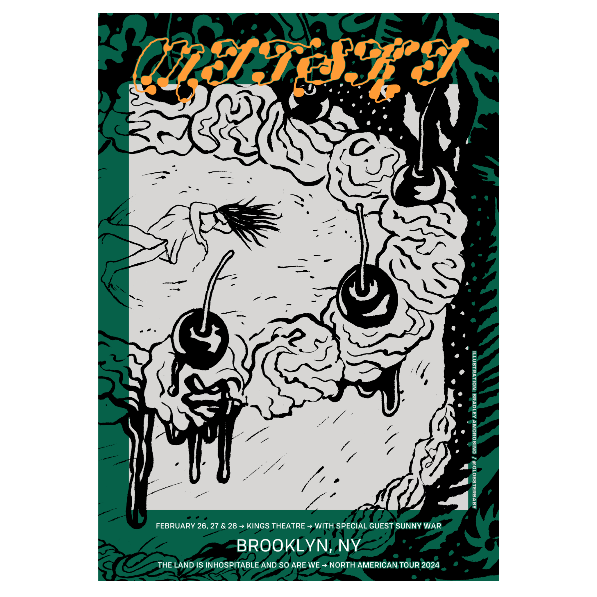 Spring 2024 Tour Poster (Brooklyn)