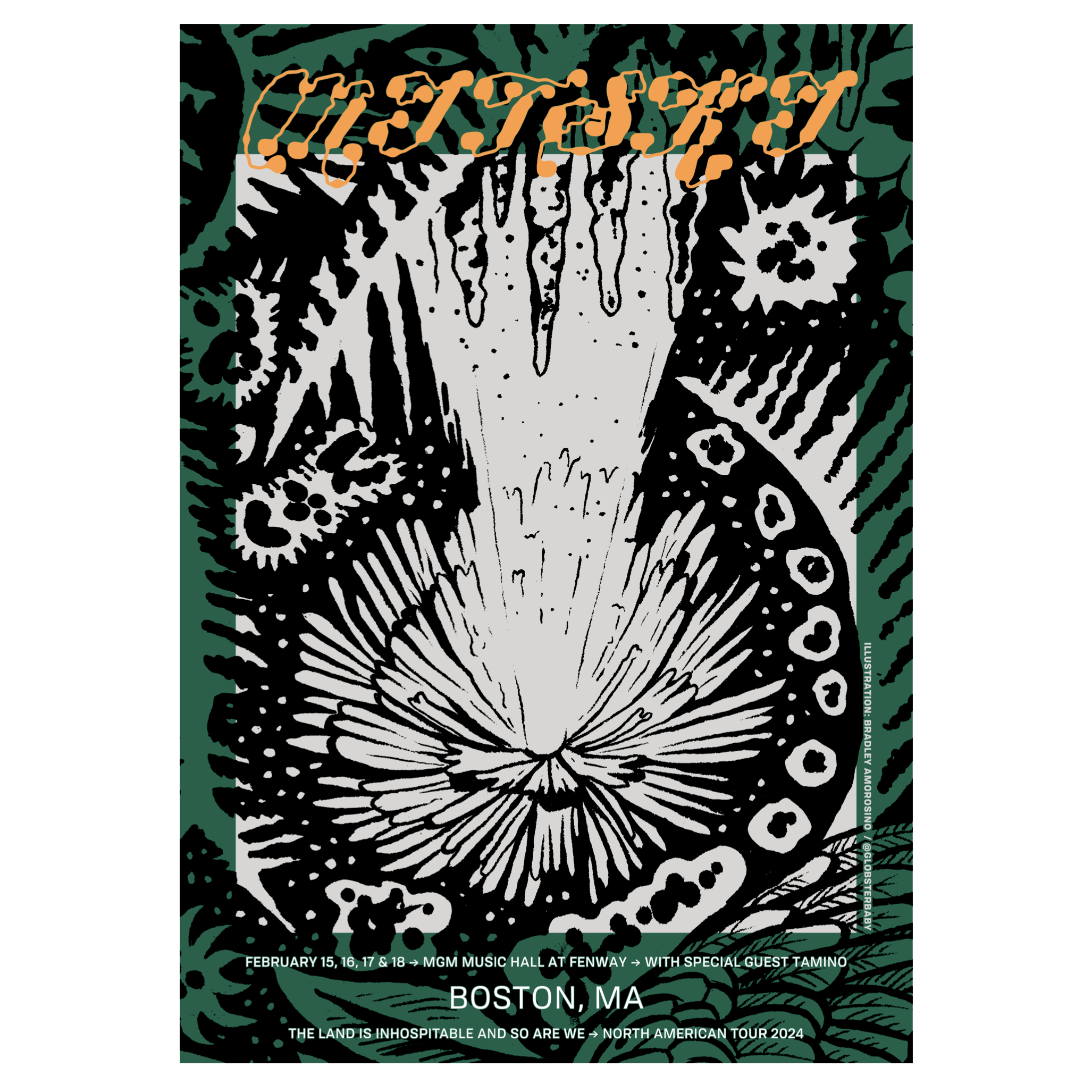 Spring 2024 Tour Poster (Boston)